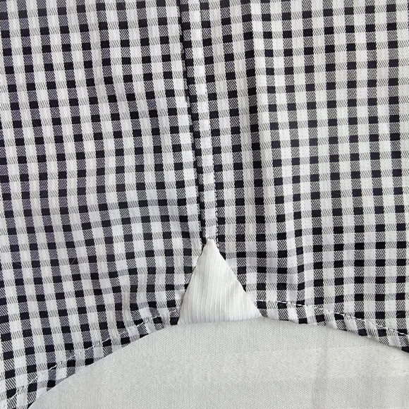 Robert Graham Black White Checked Long Sleeve Button Down Shirt Size 46 / 2XL - Picture 9 of 14